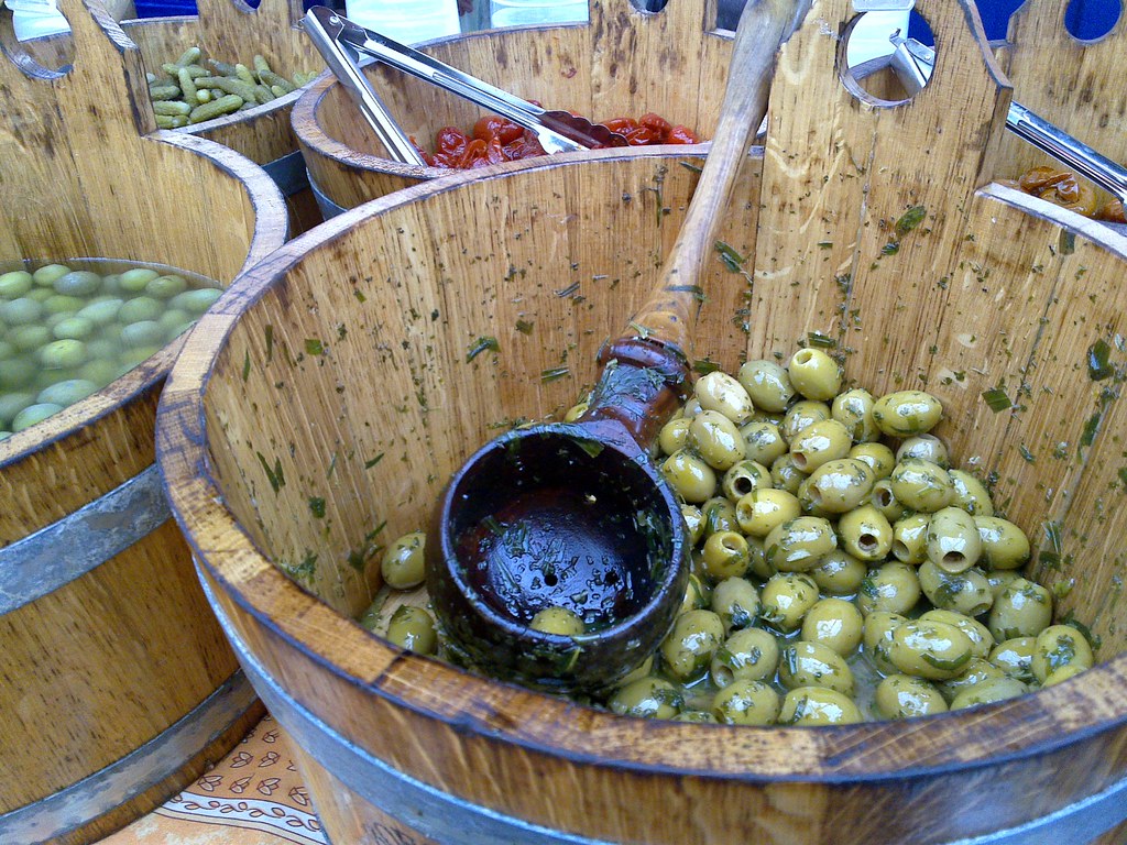 Olives pitted green Borough Market London Bridge 10th July… Flickr