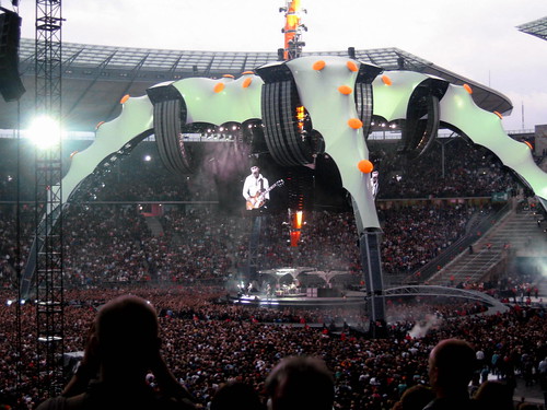 U2 Concert 360° Tour Berlin 2009 The 360° Stage Sandra Nahdi Flickr