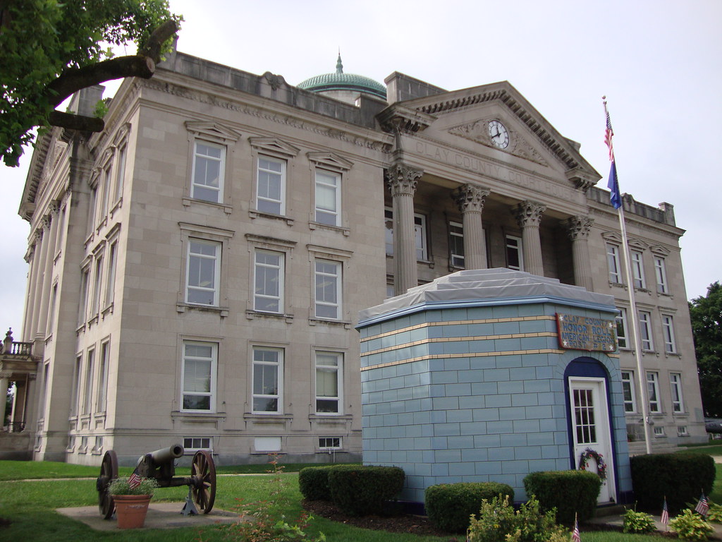 Clay County Courthouse (Brazil, Indiana) This 1914 courtho… Flickr