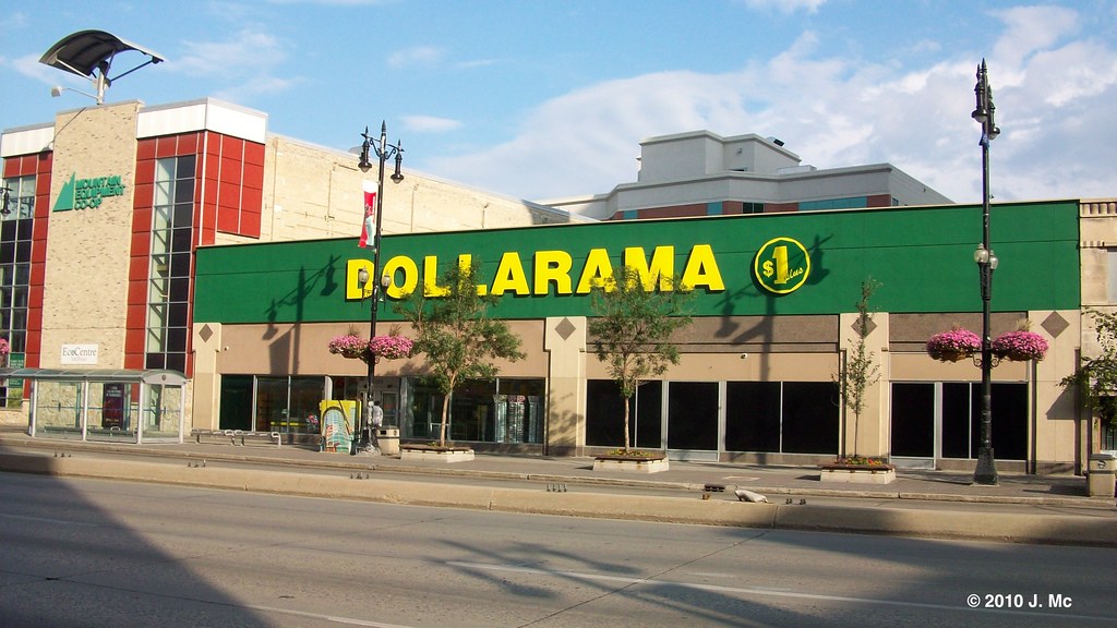 Dollarama (Winnipeg, MB) Portage Ave. downtown area Flickr