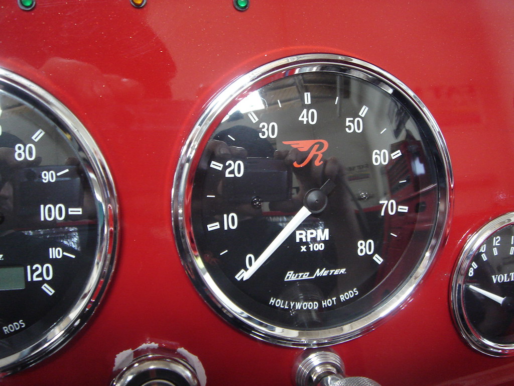 Redline Gauge Works makes the AutoMeter Gauges shine! Flickr