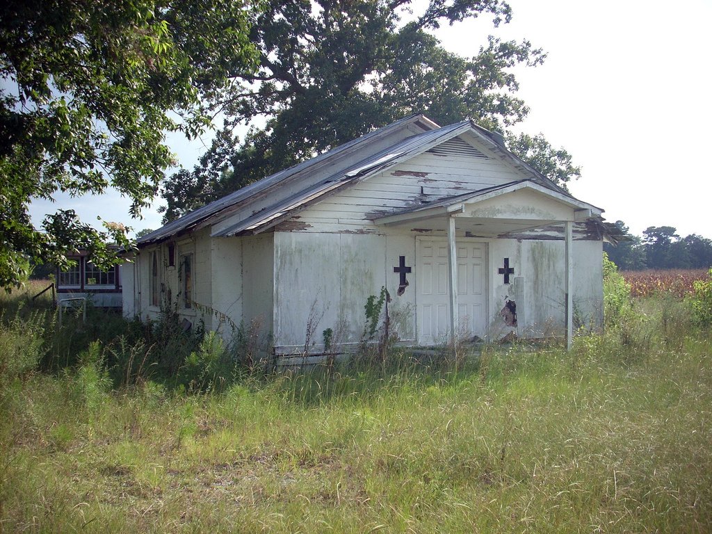 Bladen County abandoned church Abandoned church along NC H… Flickr