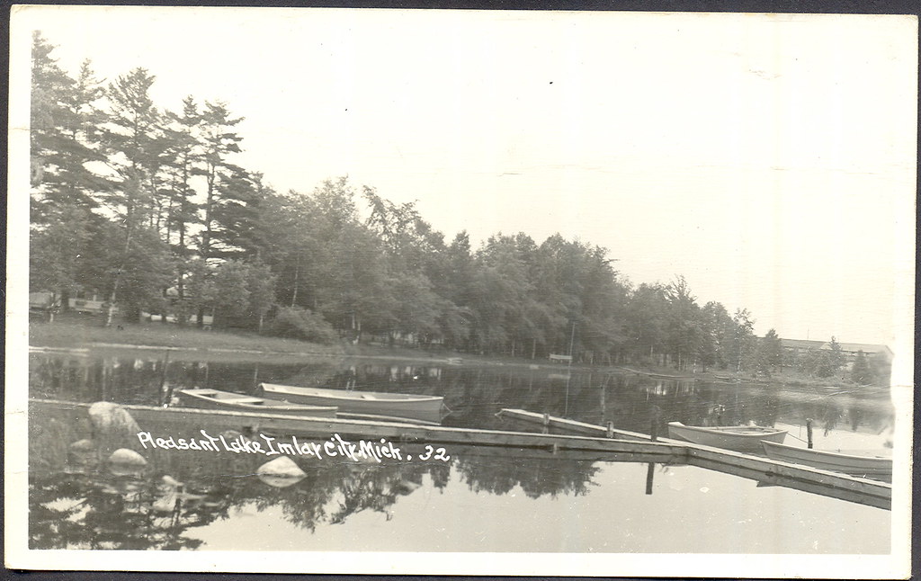 Imlay Ciy MI Lapeer County View of Pleasant Lake before De… Flickr