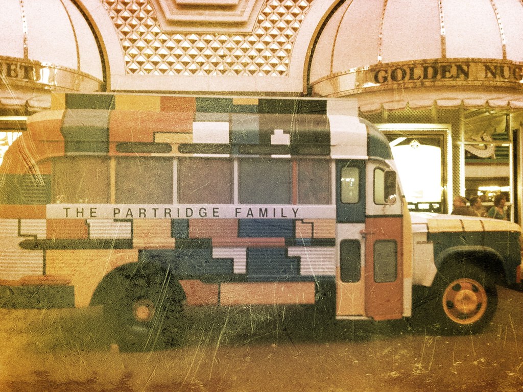 Partridge Family Bus On Fremont Street in In Las Vegas, Ne… Thomas Galvez Flickr