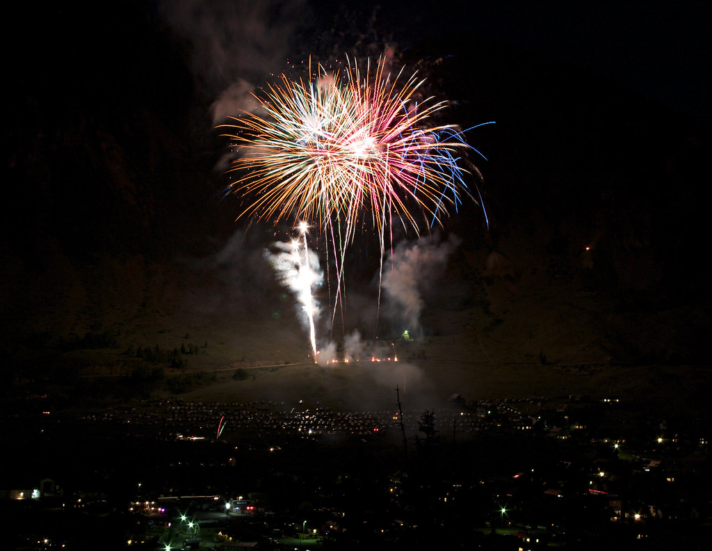 Silverton is a truly incredible place to watch fireworks.… Flickr