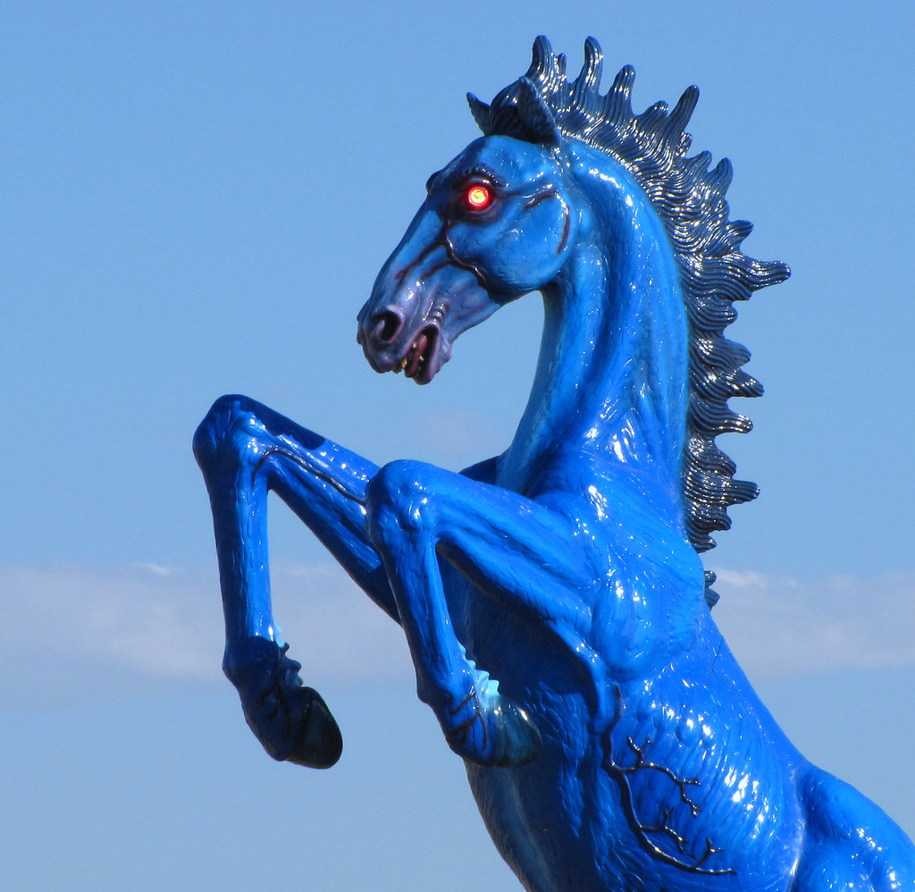 Blue Mustang Denver International Airport Colorado Colorado Sands