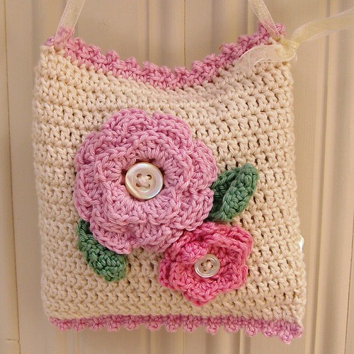 Crochet Lavender Bag padleigh Flickr