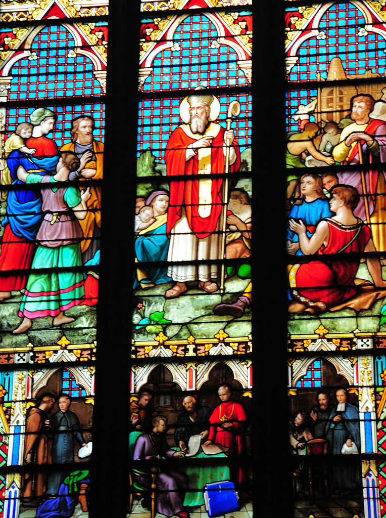 St. Patrick's Cathedral Stain Glass Window Saint Patrick's… Flickr