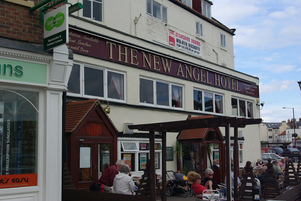 New Angel Hotel, Whitby, North Yorkshire. Reopened as New