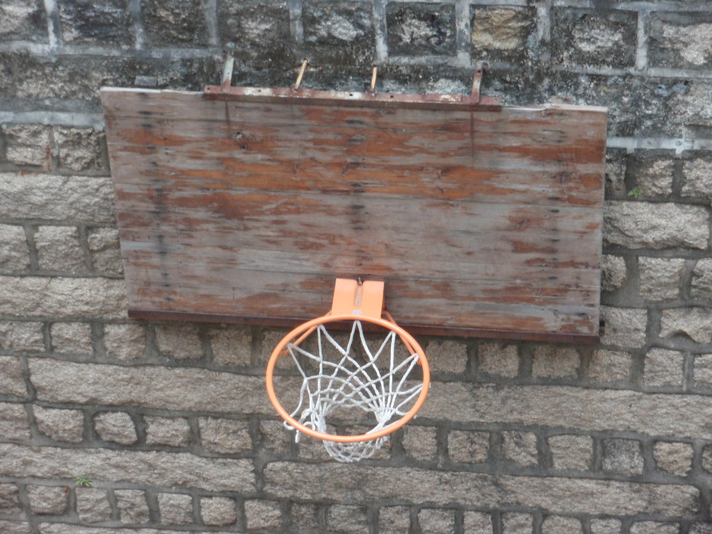 Basketball hoops. This one was next to a museum. BXGD Flickr