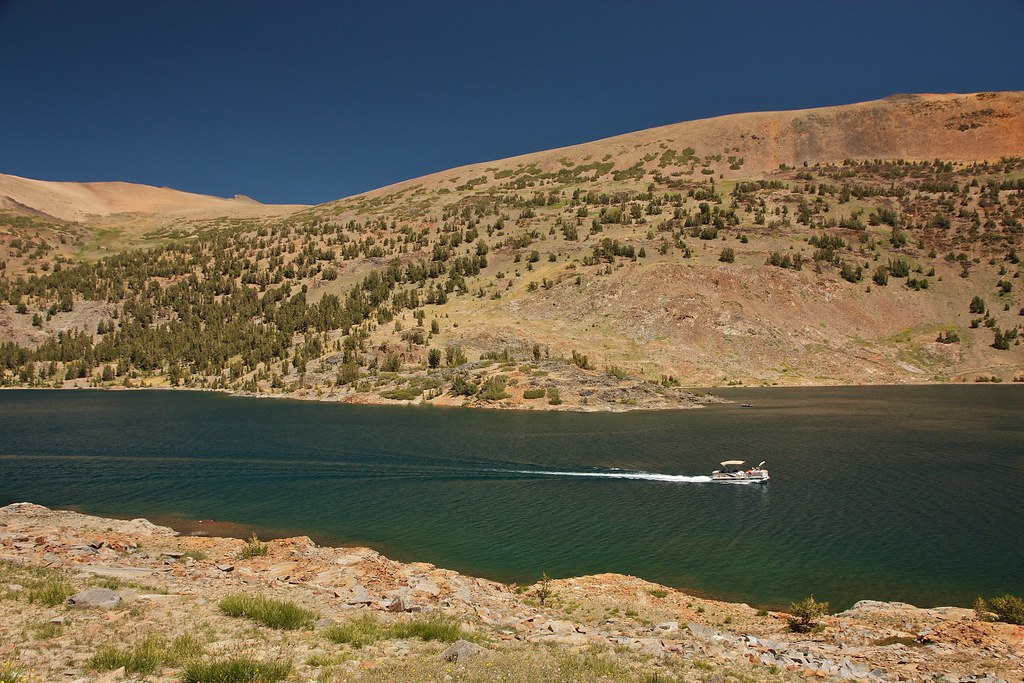 Saddlebag Lake Water Taxi Photo of the water taxi (boat) t… Flickr