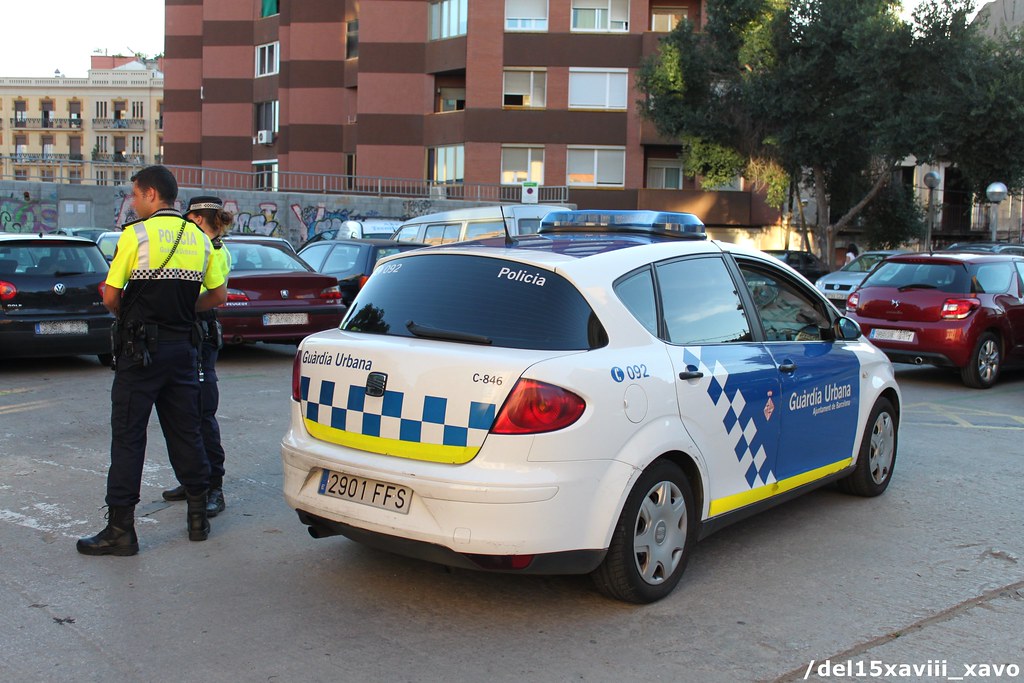 Guàrdia Urbana de Barcelona Foto pròpia. Cotxe patrulla Se… Flickr