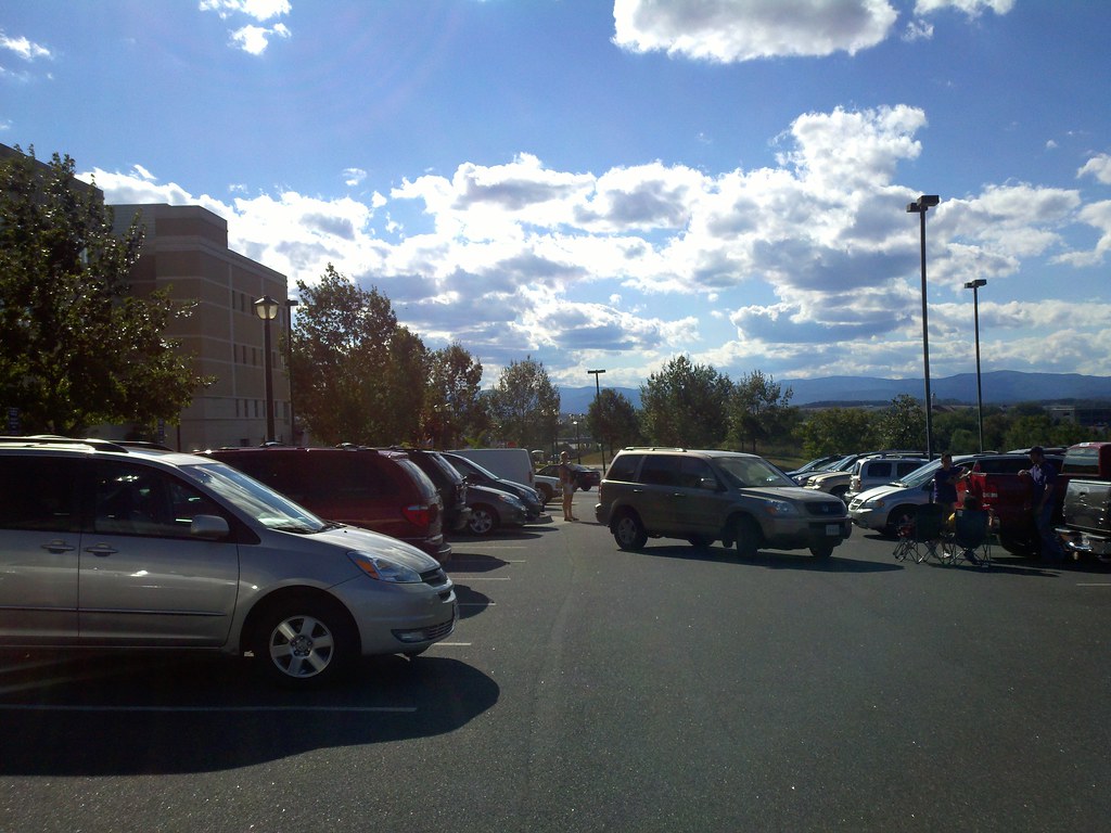 9/4/10 Parking for the JMU football game, beautiful day waterwagen79 Flickr