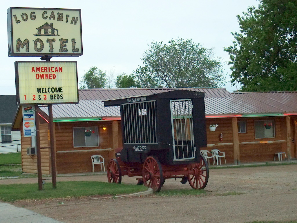 Log Cabin Motel Ten Sleep Wyoming Robert Lz Flickr