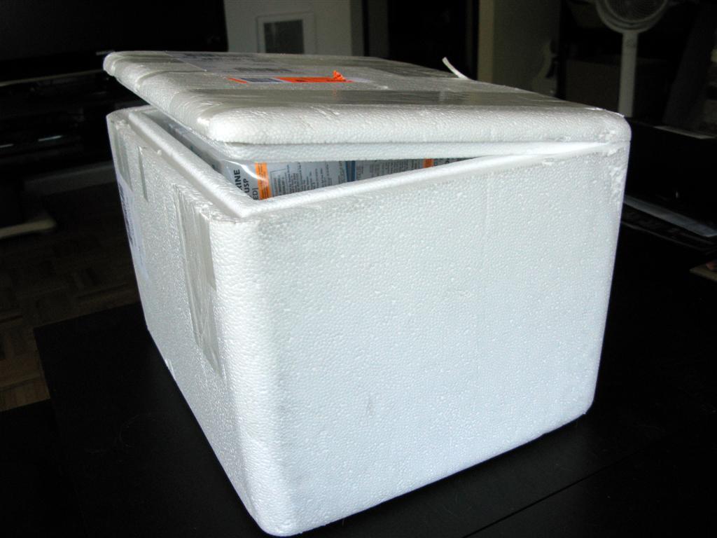 Styrofoam Side Styrofoam tub full of drugs that showed up … Flickr