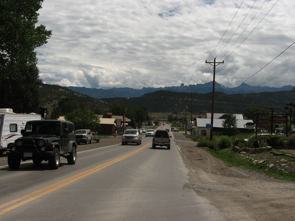 Entering Ridgeway, Colorado The Town of Ridgway, coined Ga… Flickr