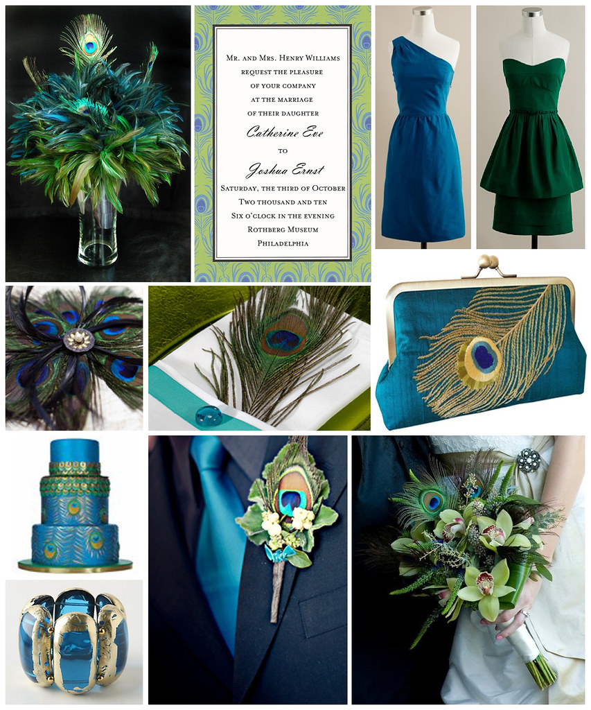 Peacock Themed Wedding a photo on Flickriver