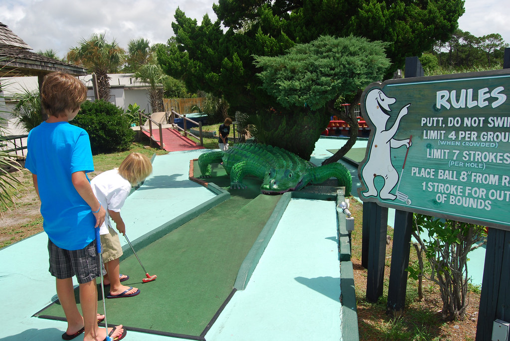 Goofy Golf Gator Melinda Shelton Flickr