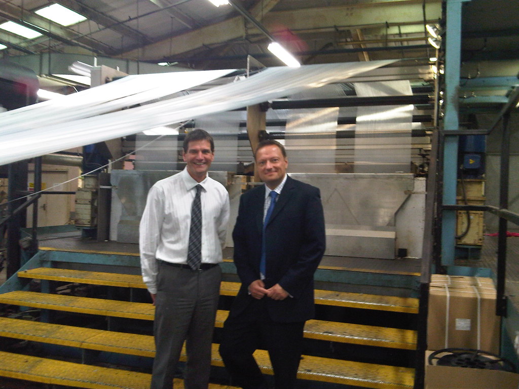 Drake Extrusion Ltd Jason visiting Drake Extrusion Ltd in … Jason