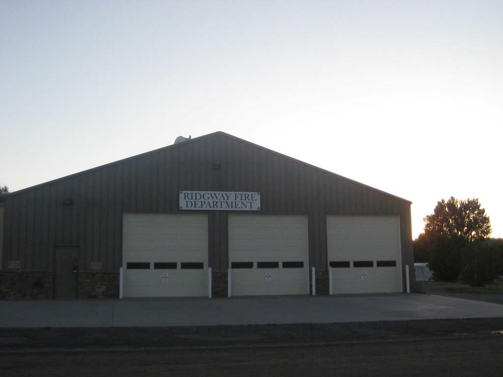 Ridgway, CO Vol. Fire Department Ridgway, CO. A building t… Flickr