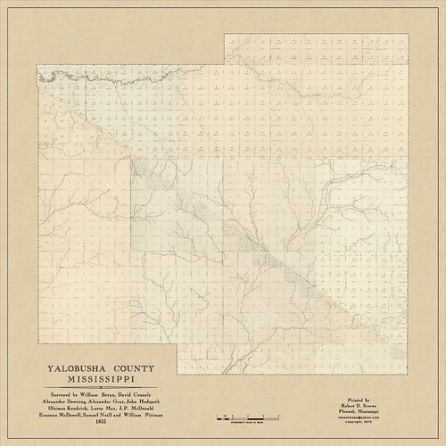 Yalobusha County, Ms Yalobusha County, Mississippi 1833 Ge… Flickr