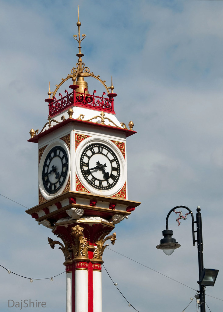 Victorian Clock, Douglas, IoM Victorian Clock on seafront … Flickr