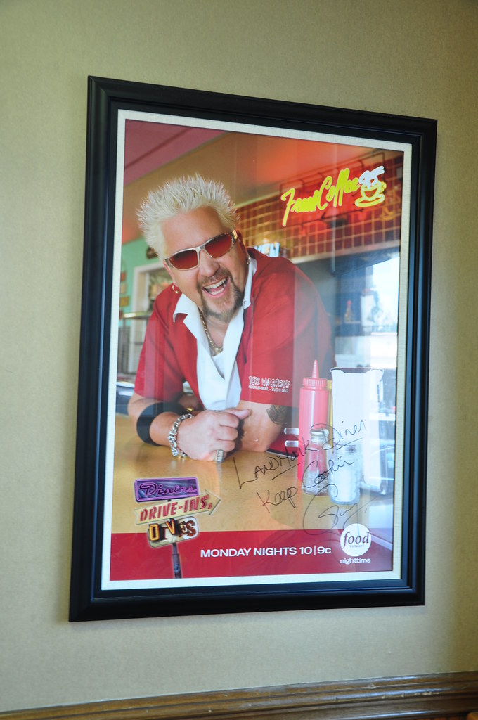 Guy Fieri Photo in Landmark Diner in Charlotte, North Caro… Flickr