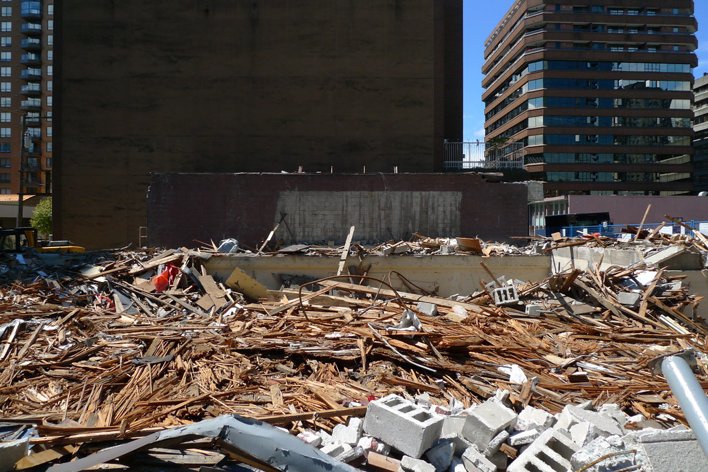 Demolition in Vancouver This is the notorious site where t… Flickr