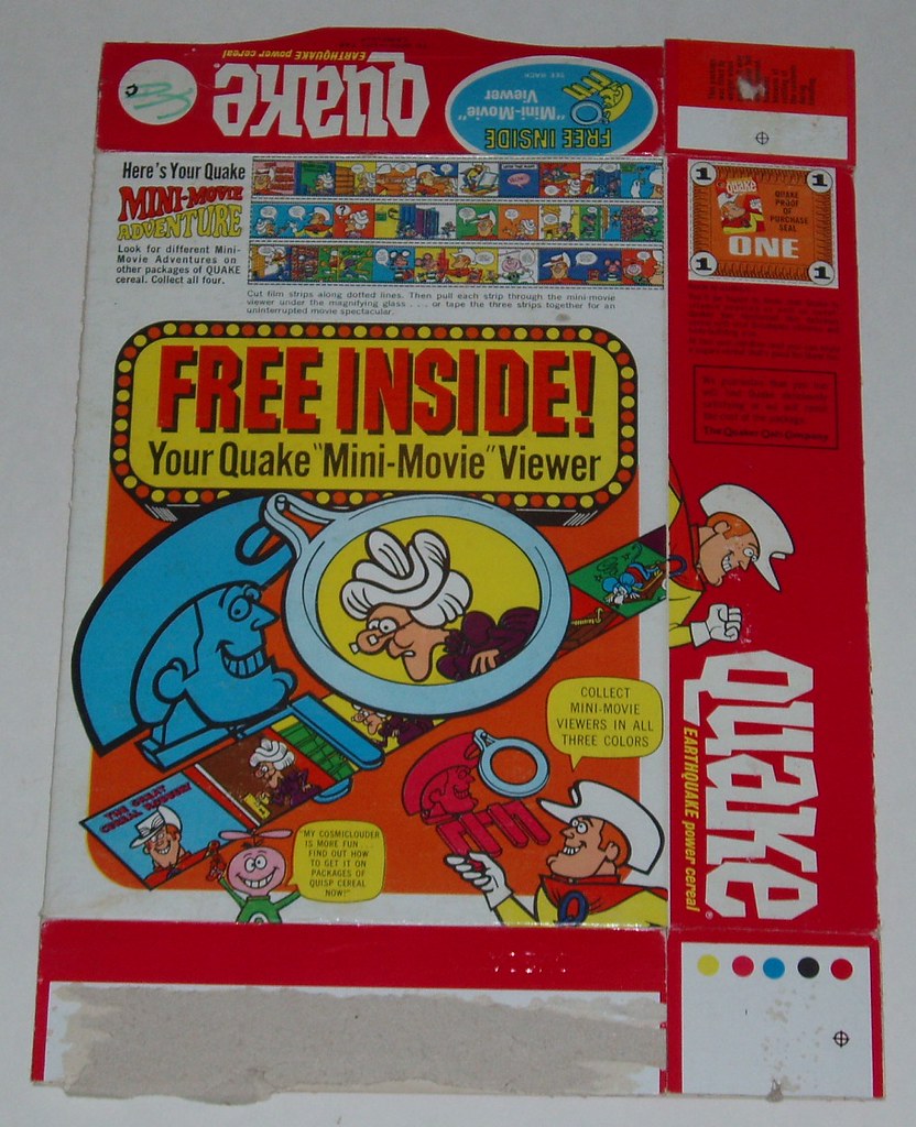 Quake cereal box Dan Goodsell Flickr