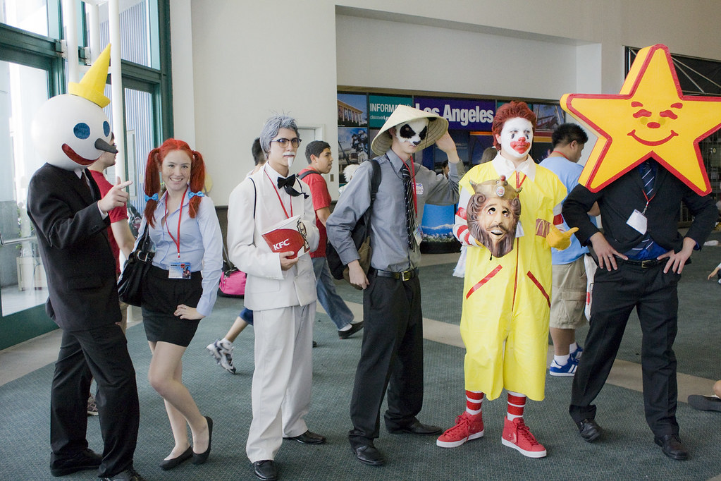 The Fast Food Faction Jack in the Box, Wendy, Col. Sanders… Flickr