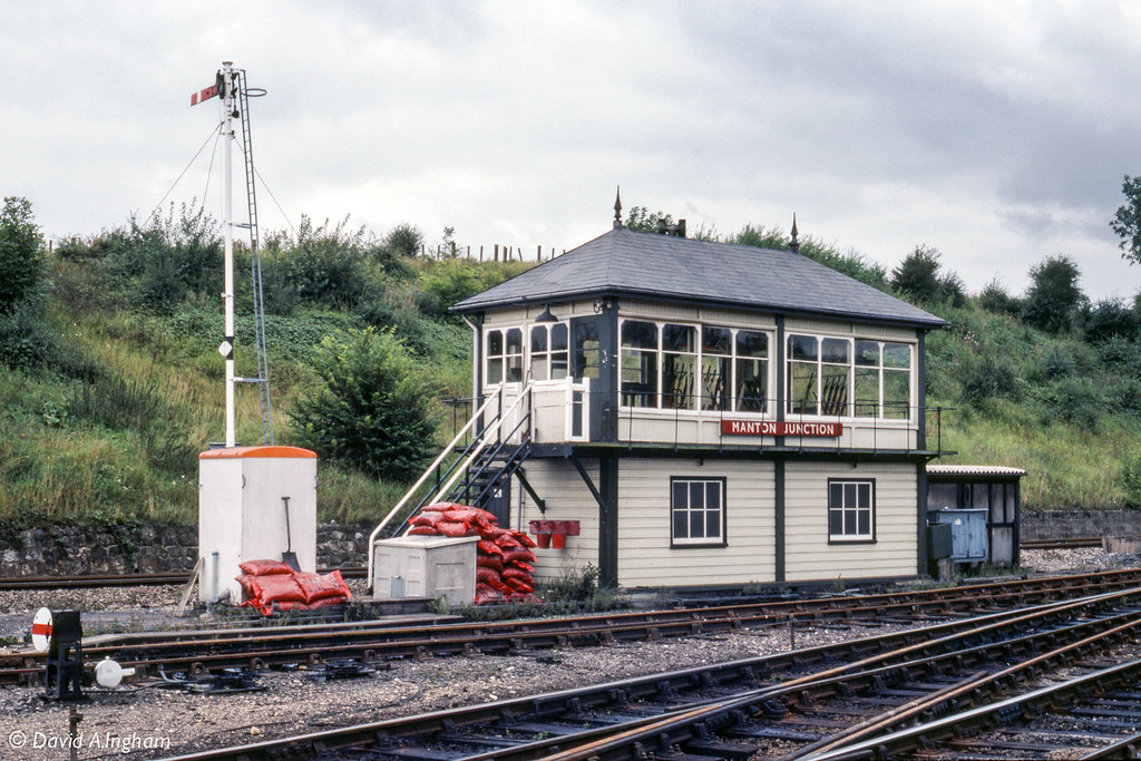Manton Junction Manton Junction signal box located at the … Flickr