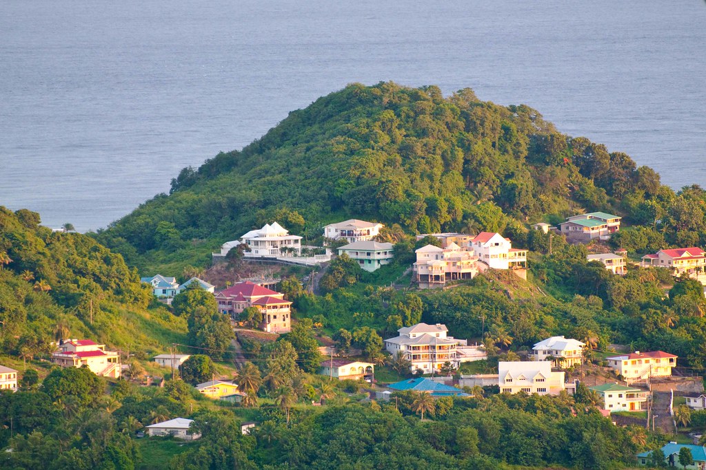 Vincentian houses Some homes in one of the more upscale co… Flickr