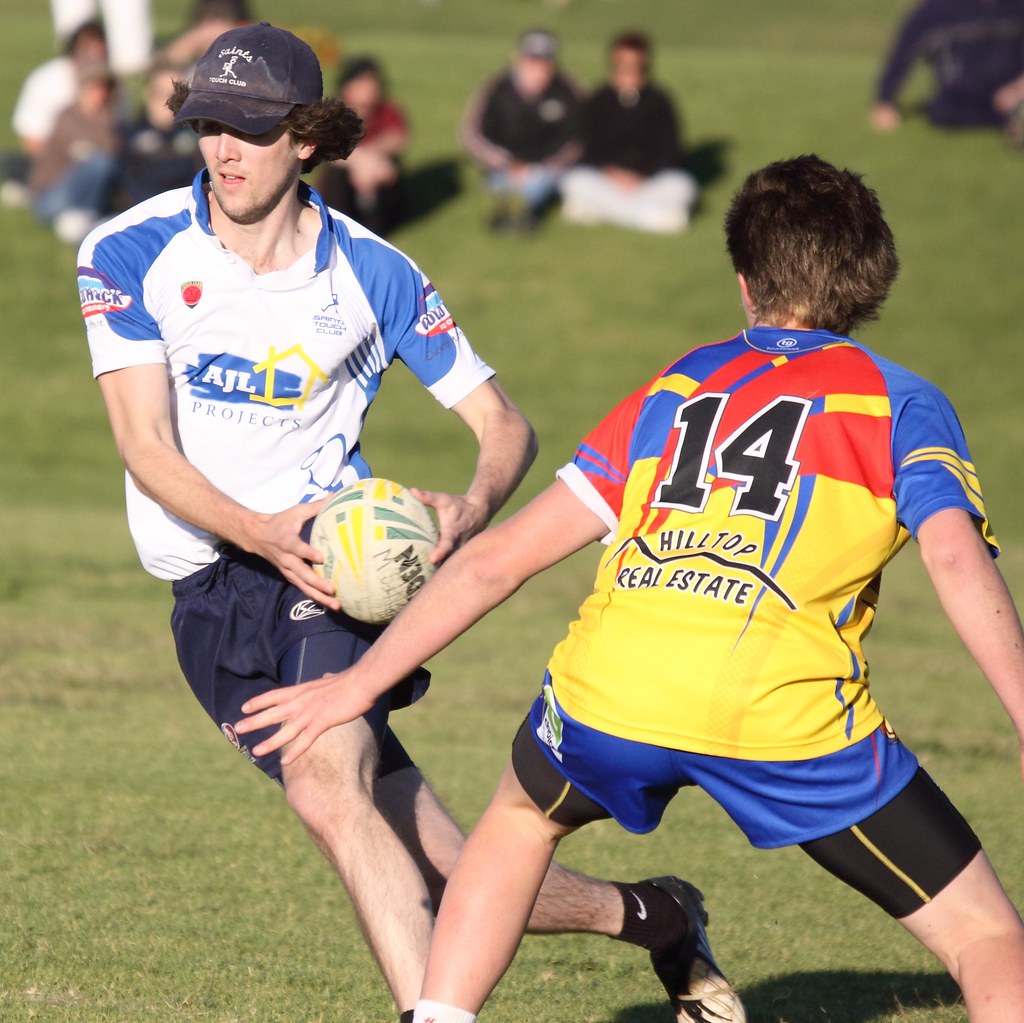 SAINTS TOUCH VS HIGHFIELDS 21.08.10 Mens touch semi finals… Flickr