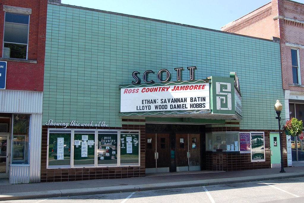 Indiana, Scottsburg, Scott Theatre (14,094) The Scott was … Flickr