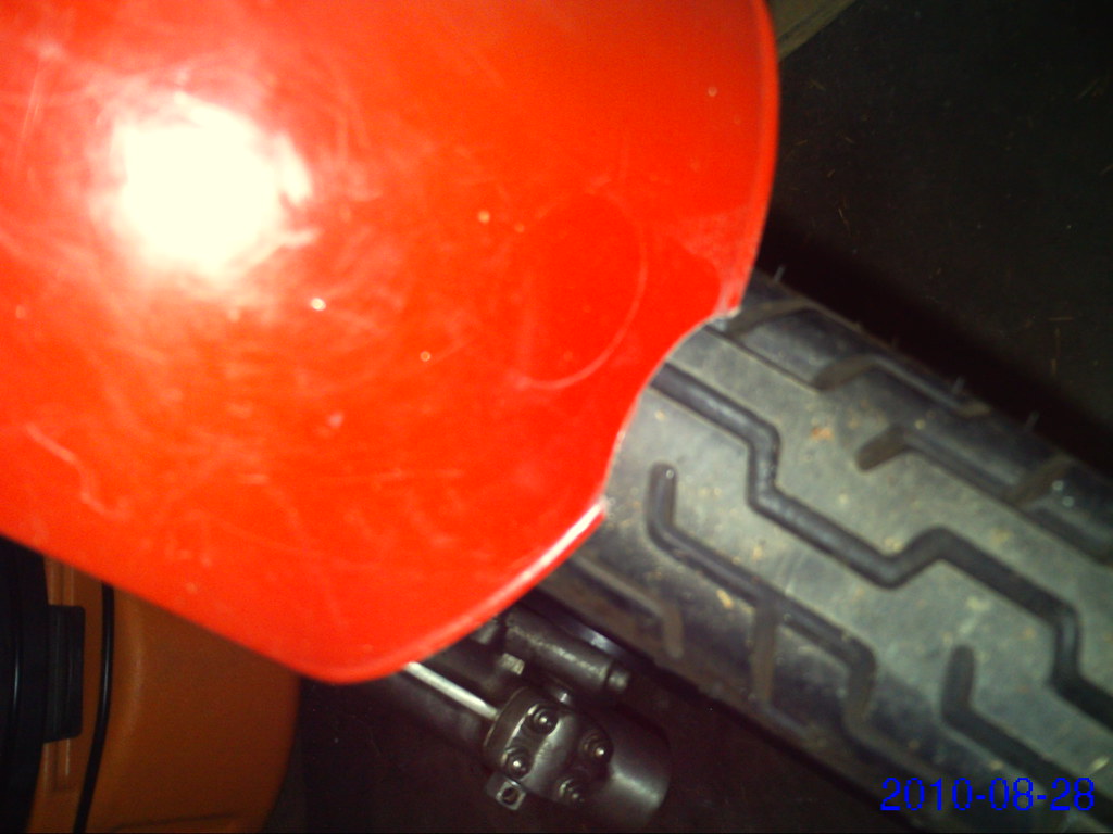 Melty Fender2 Why do I smell burning plastic? Oh... _ZapGuy_ Flickr