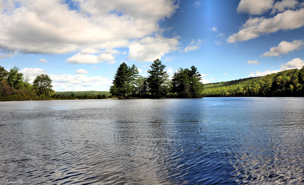 Lake Maine Brian, I laid down on the dock t… Flickr