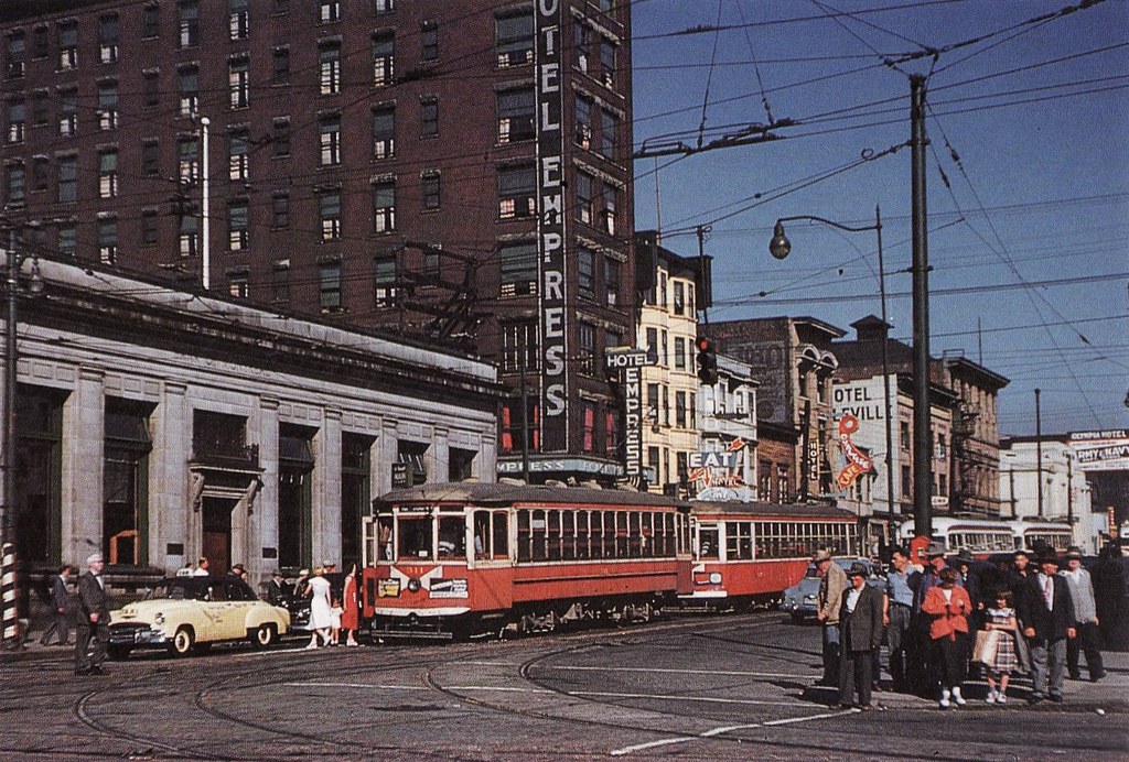 Hastings & Main, 1953 200block East Hastings Street from … Flickr