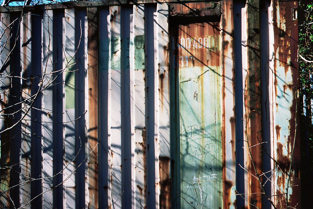 container Shoeburyness industrial estate, sometime in earl… Flickr