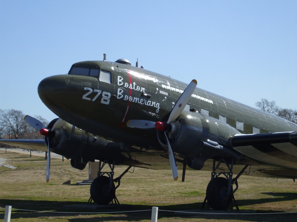 C47, "Boston Boomerang" Ft.Benning, Airborne School,2010 Flickr