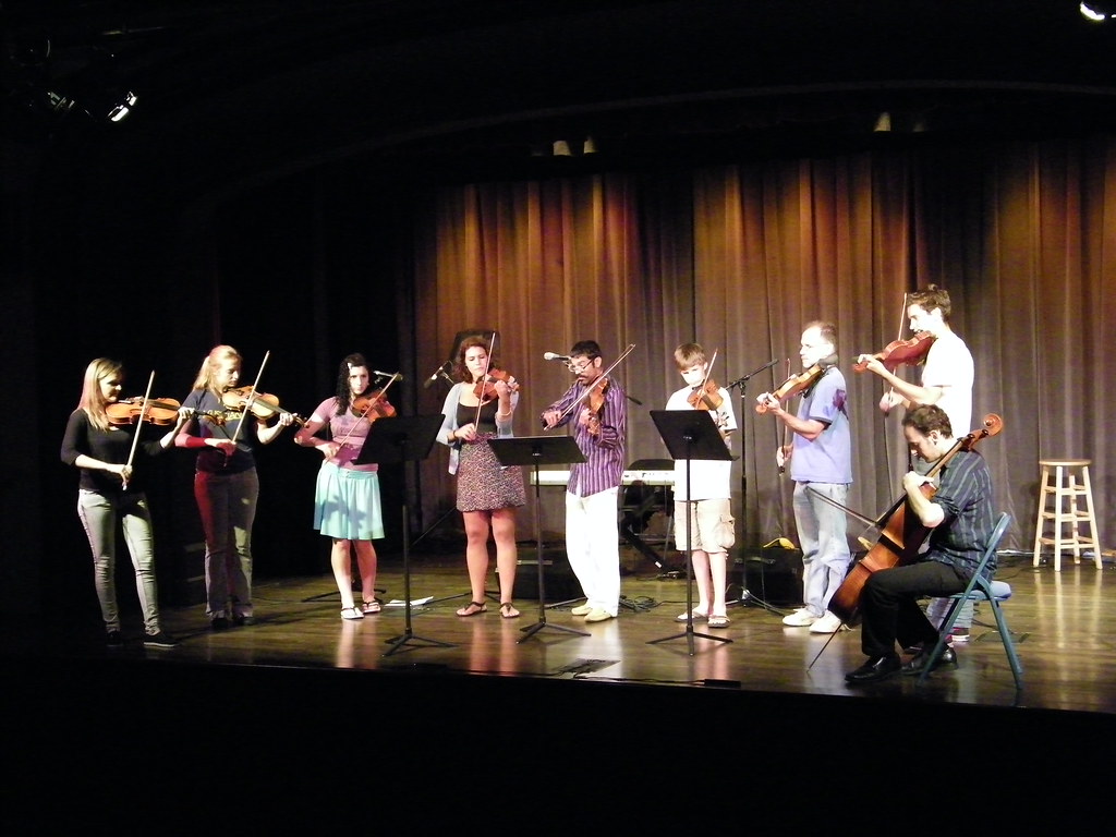 Fiddlers ReStrung Playing at McConnell Arts Center During