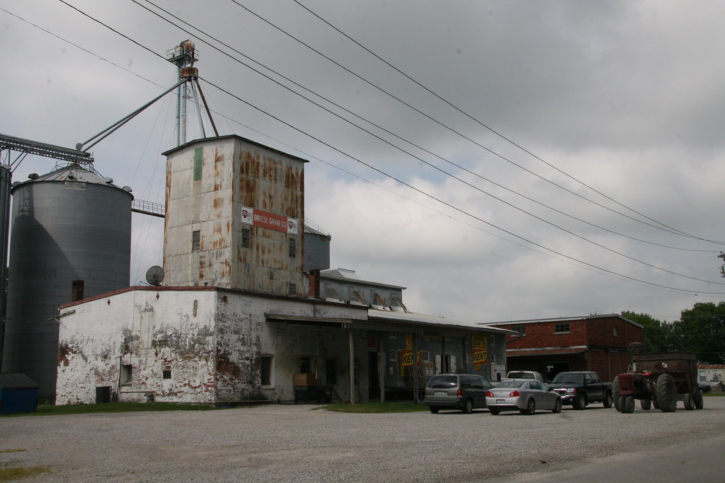 Breese IL, Breese Illinois, Grain Elevator, Clinton County… Flickr