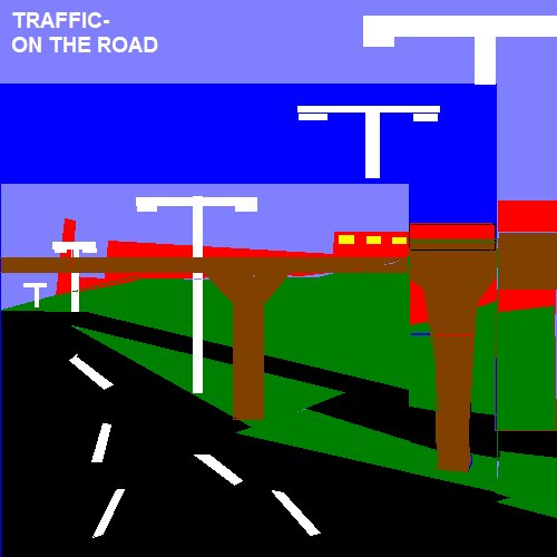 Traffic, On The Road, By Gavin Wilson 2,000