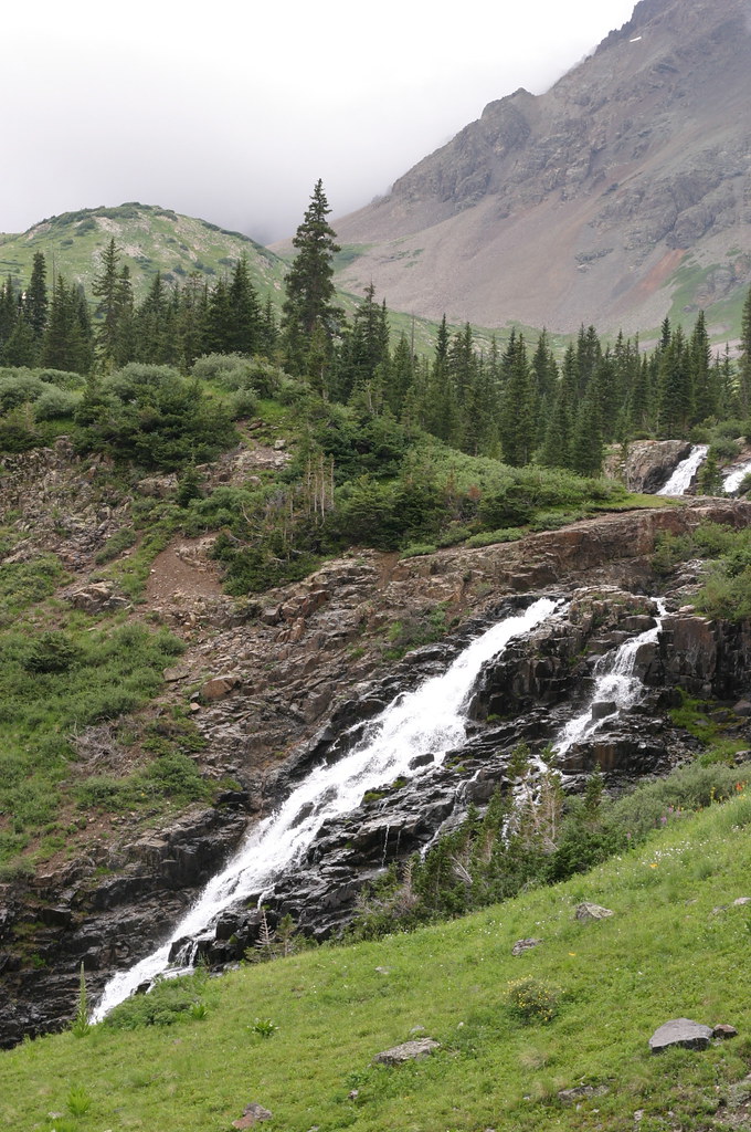 Coors waterfall At the Yankee Boy Basin near Ouray, CO. Th… Flickr