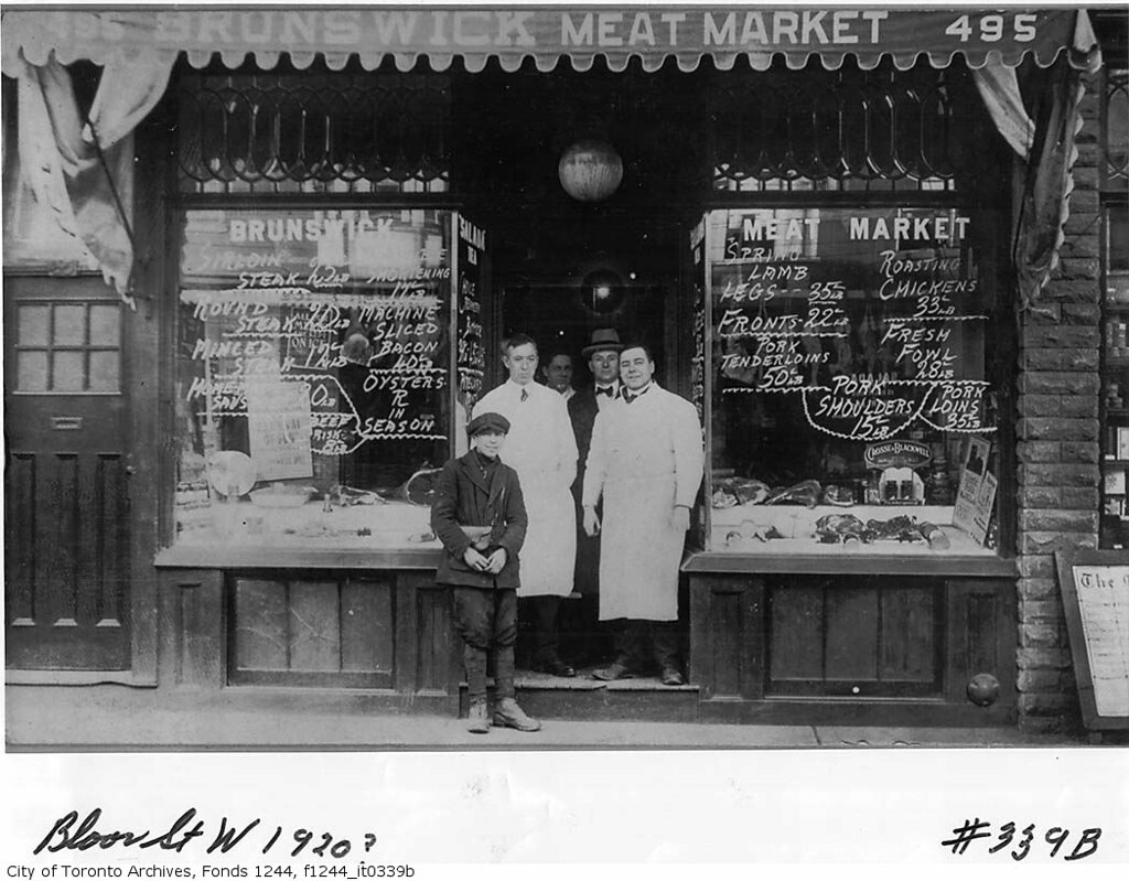 Brunswick Meat Market, 495 Bloor Street West Photographer… Flickr