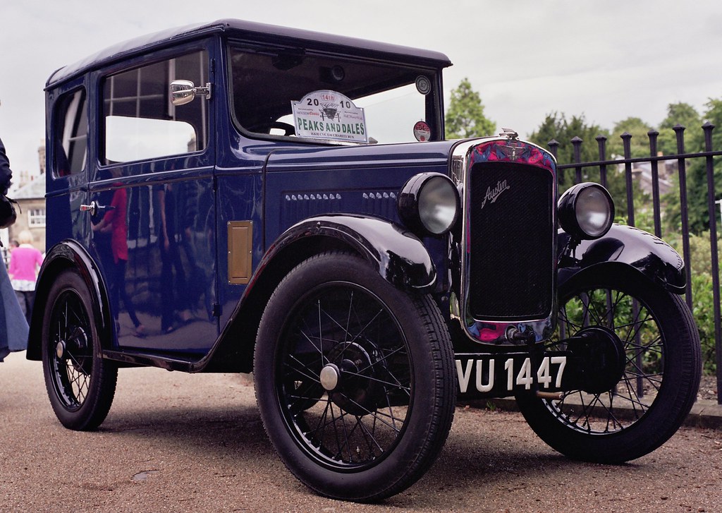 Austin 7 This Austin 7 was on display at Pavillion Gardens… Flickr