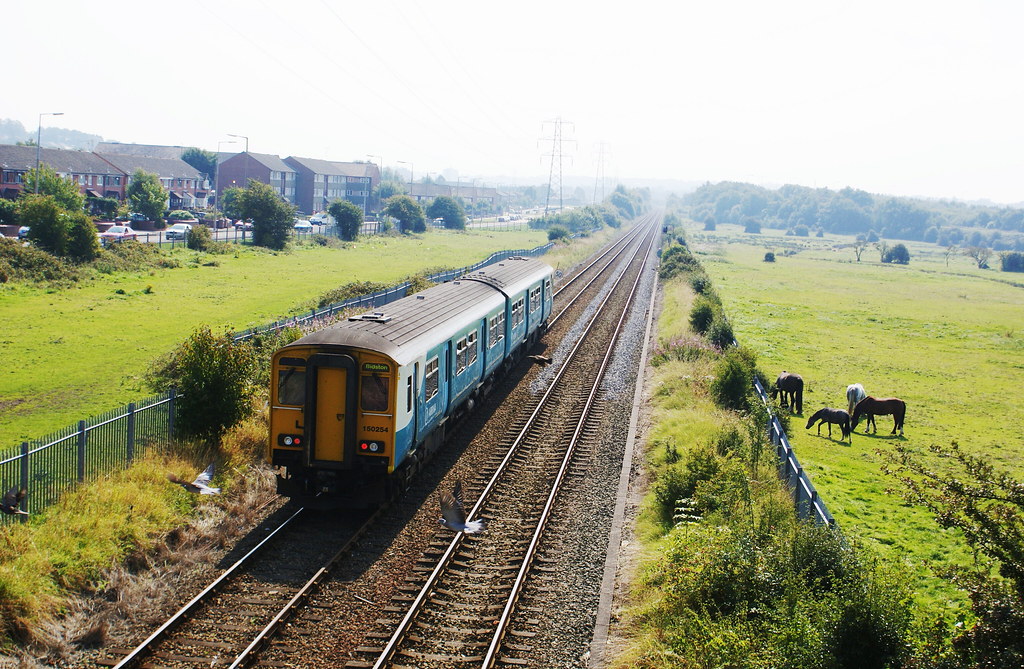 Arriva Wales 150 254 at Beechwood / Ford Estate Birkenhead… Flickr