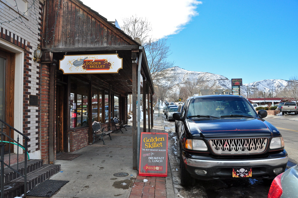 The Golden Skillet On 13th Street in Golden, Colorado, Feb… Flickr