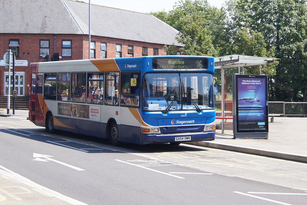 GX54DWN on service 96 Northampton to rugby via long buckby… Flickr
