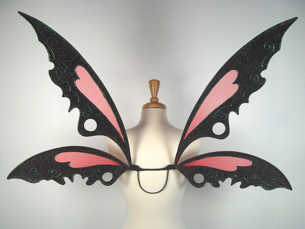 Shay Fairy Wings in Red and Black My newest design for thi… Flickr