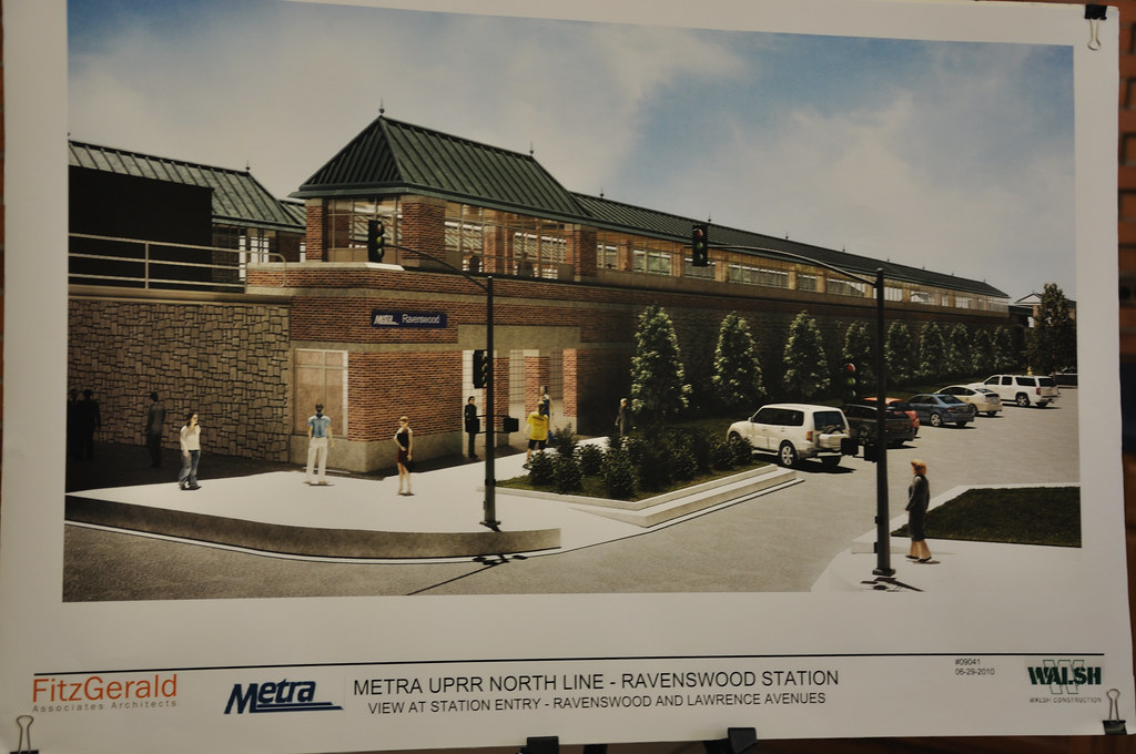Ravenswood Metra Station June 29, 2010 Planning Meeting … Flickr